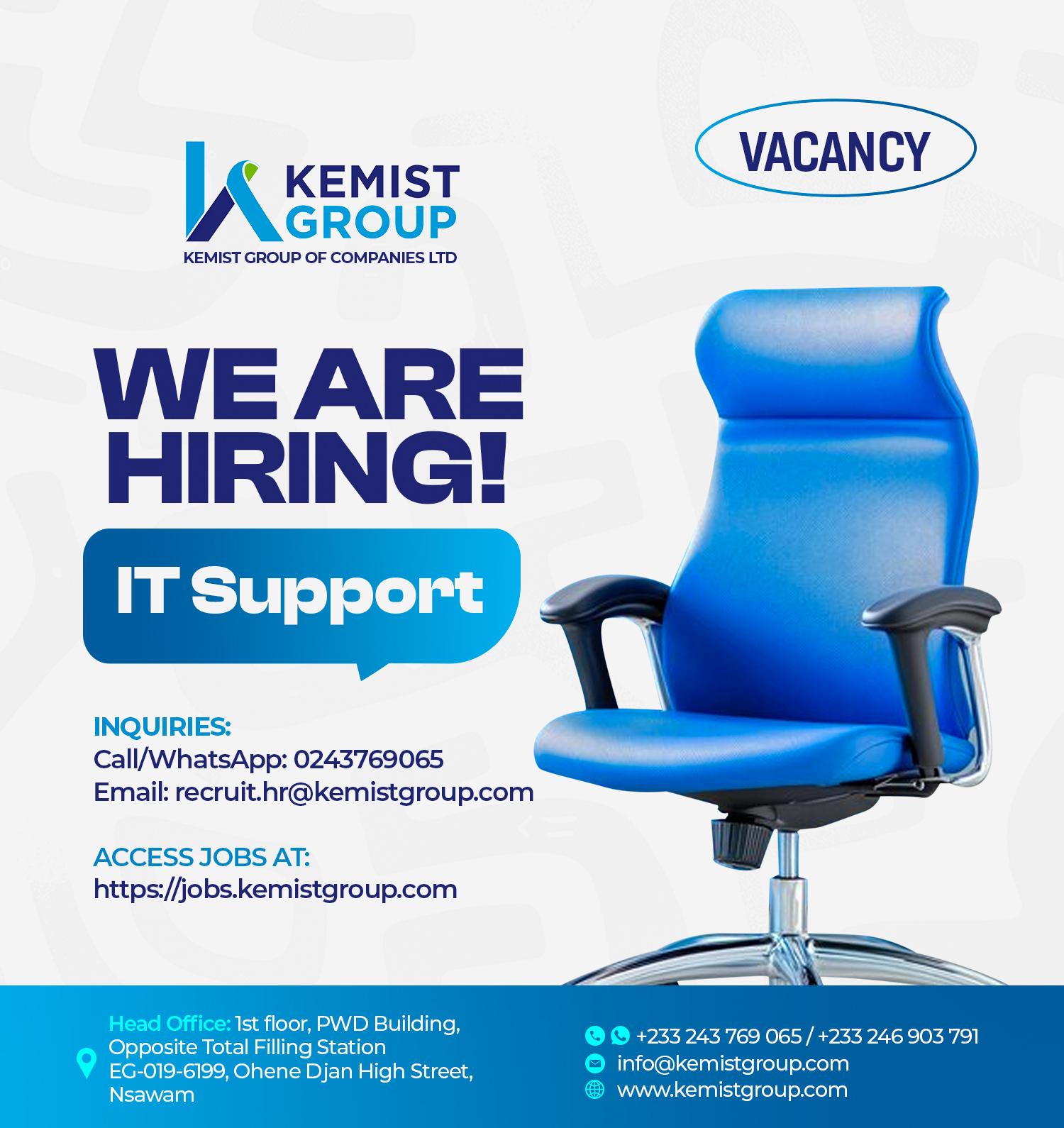 We are Hiring!!!kemist group